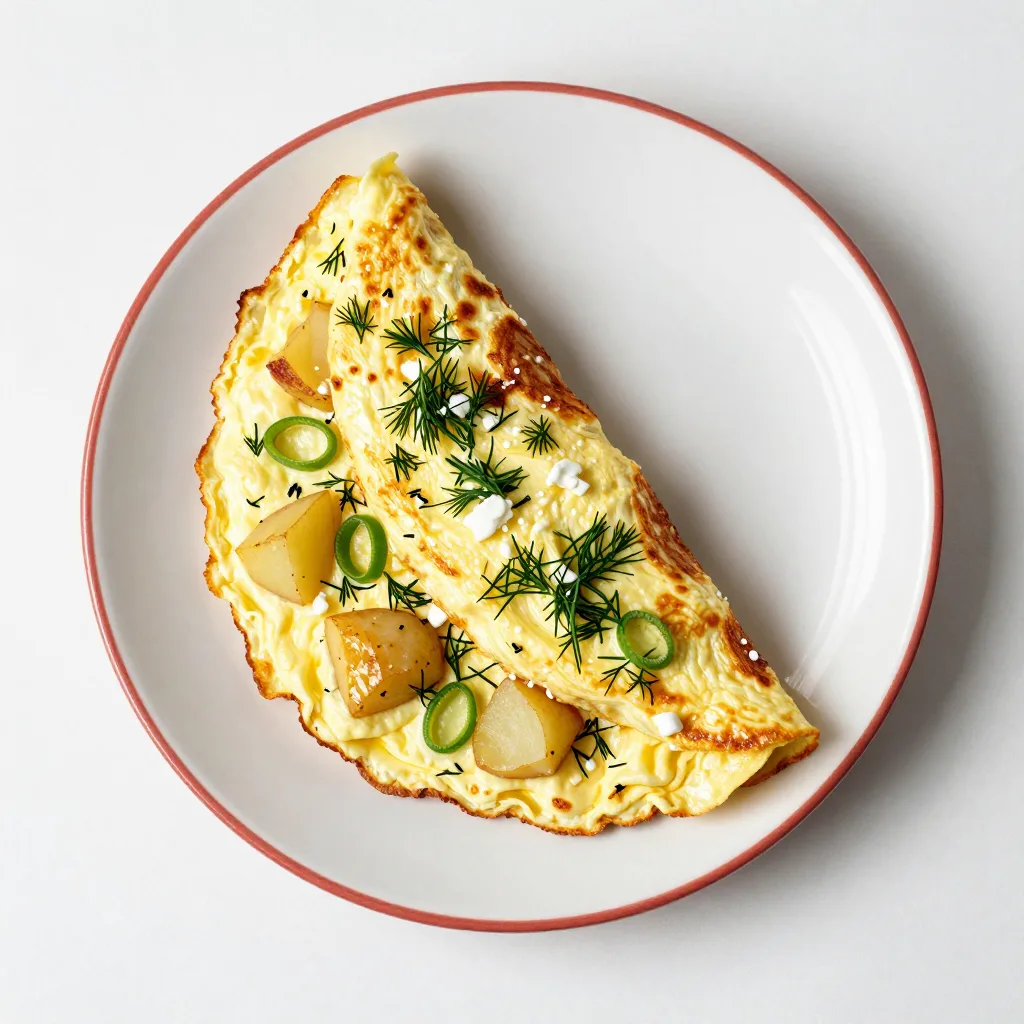 Omelette di Sifnos con Aneto