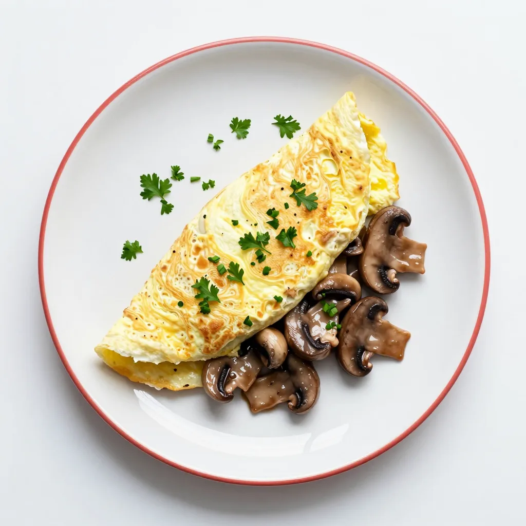 Omelette aux Champignons