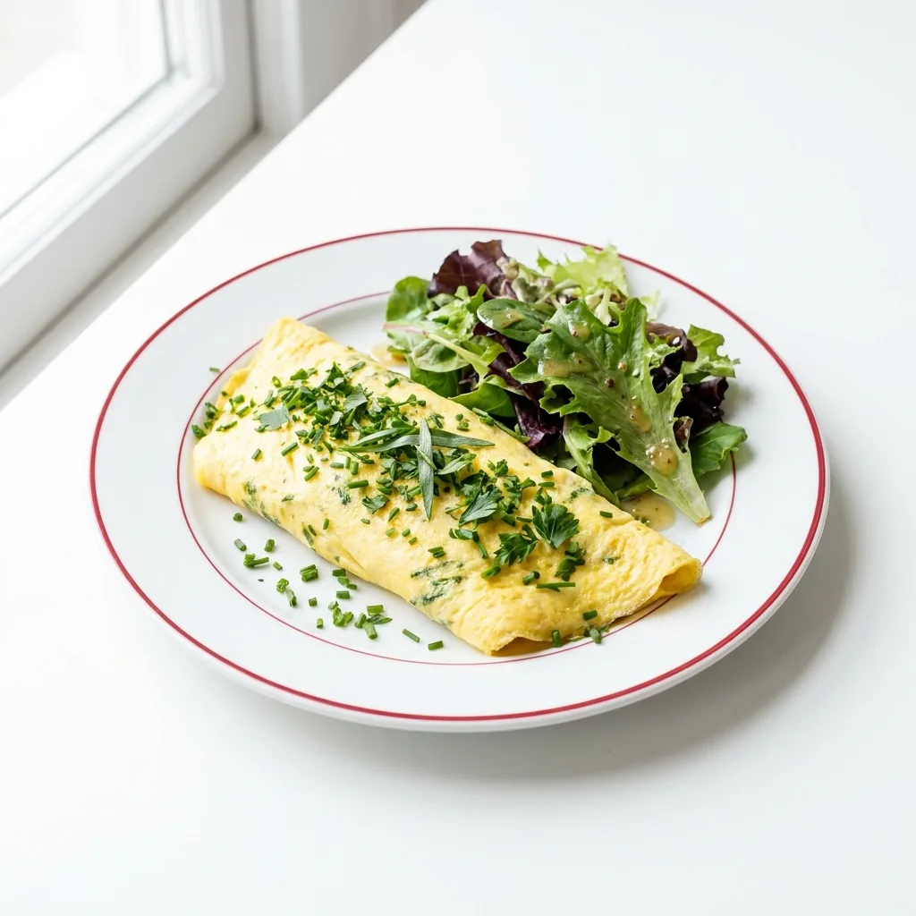 Omelette aux Fines Herbes