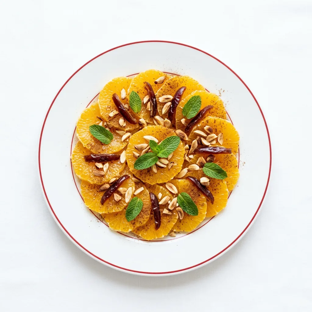 Orangensalat mit Zimt