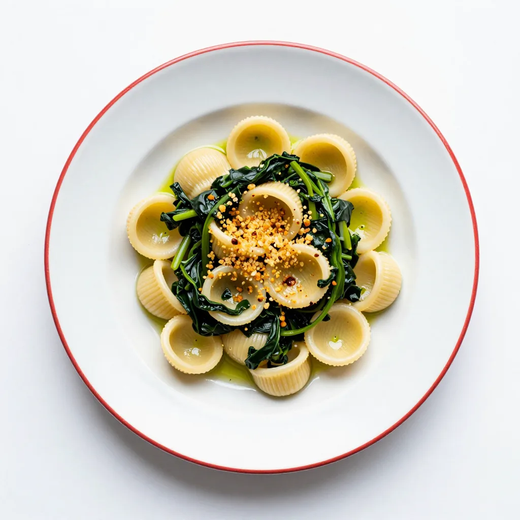 Turp Yeşilliği ile Orecchiette