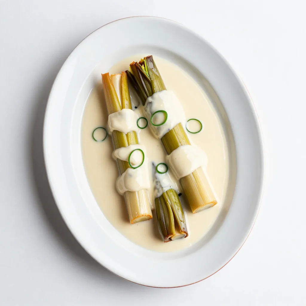 Poireaux à la Crème