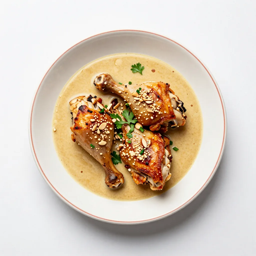 Pollo a la Cazuela con Almendras