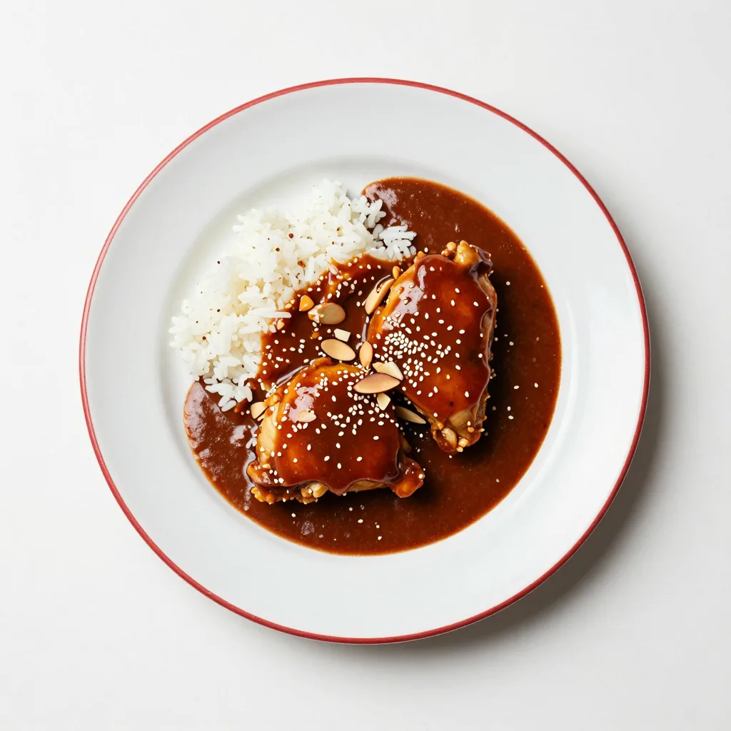 Pollo en Mole Coloradito