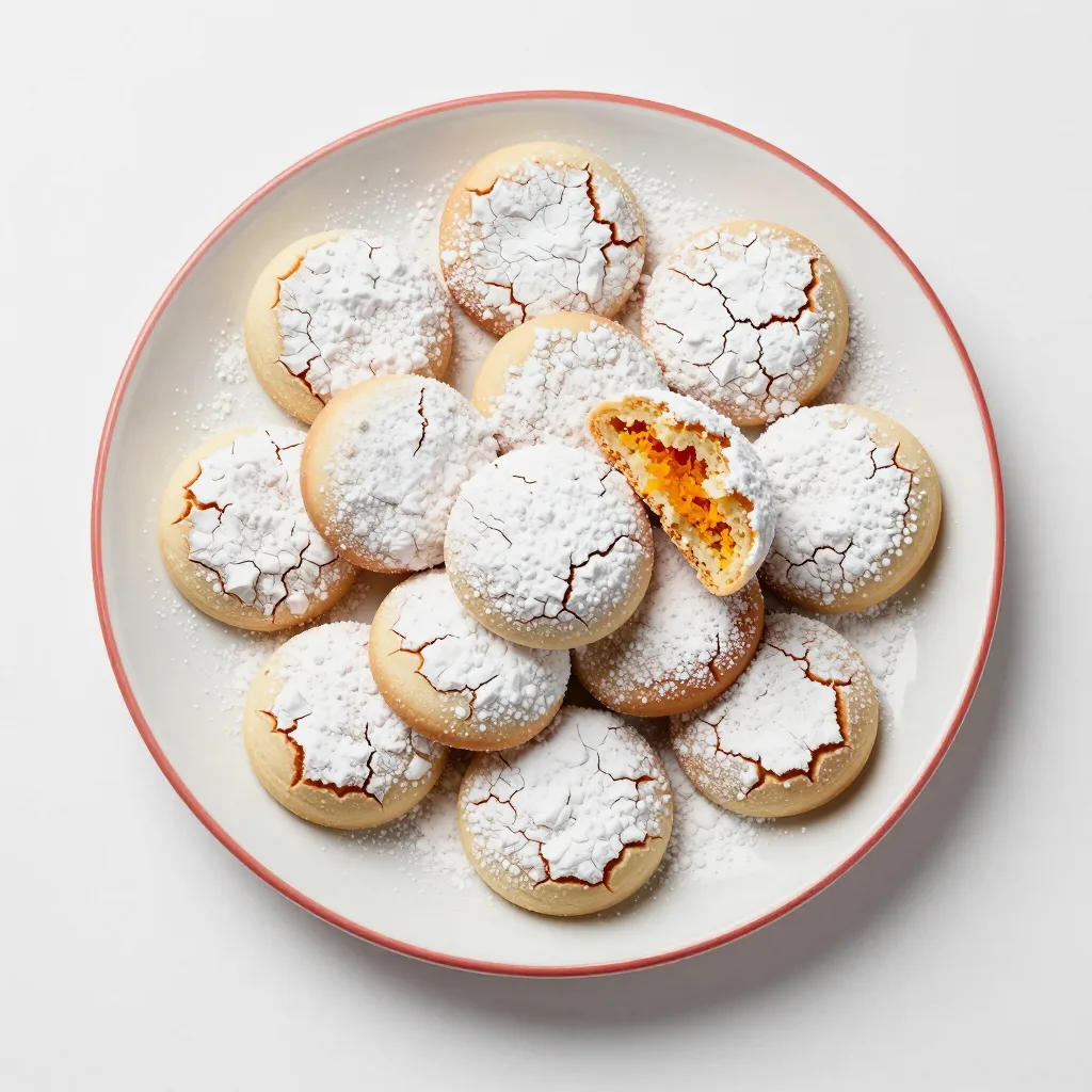 Polvorones de Naranja