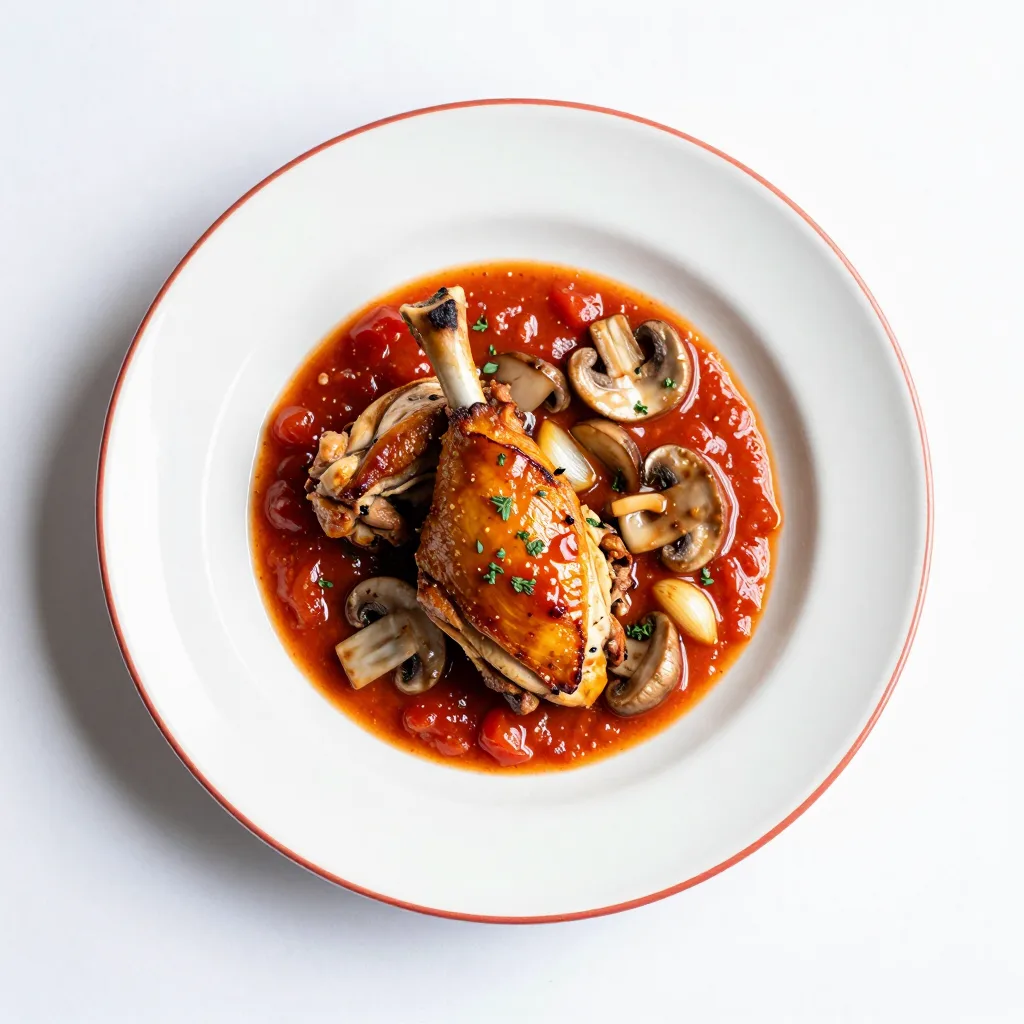 Pollo alla Cacciatora Francese