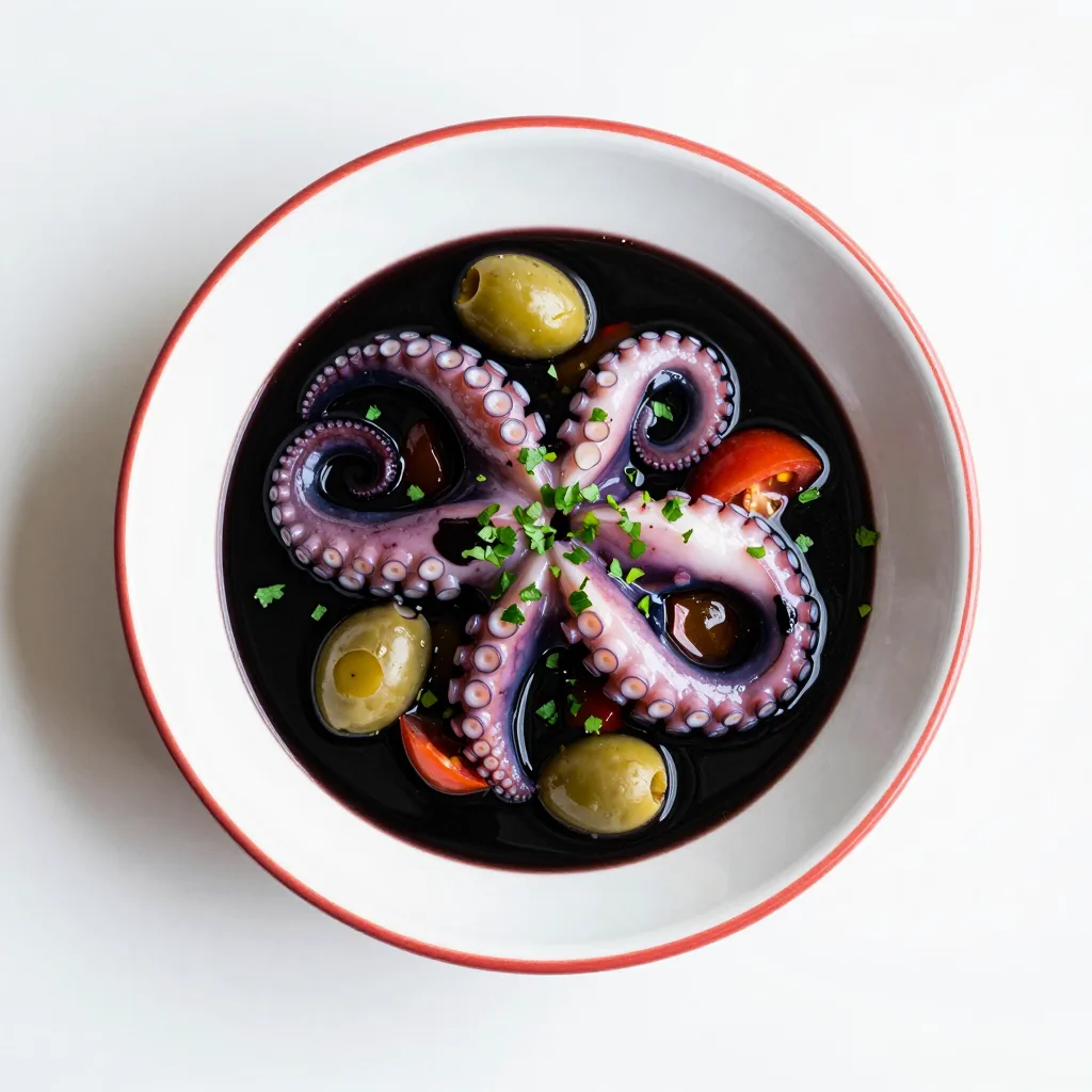 Pulpo en su Tinta