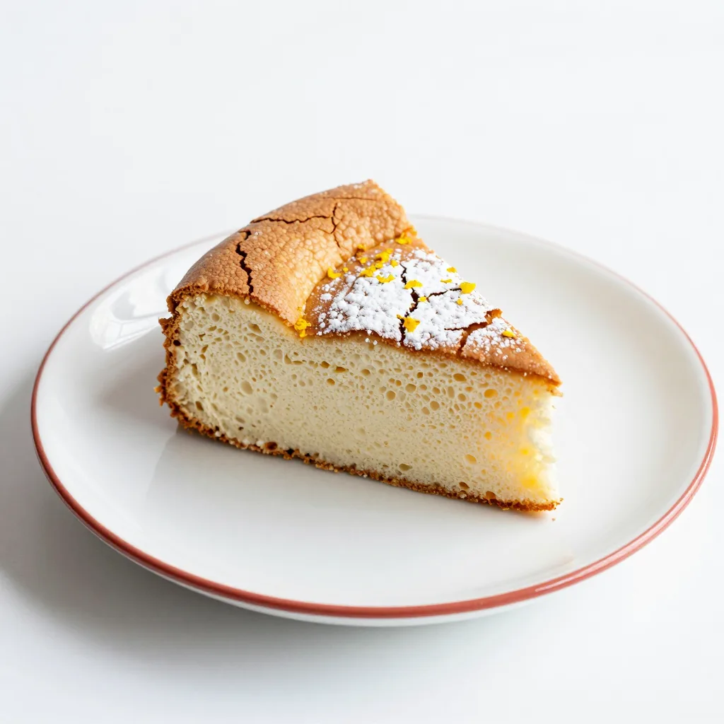 Crustless Lemon Quark Cake