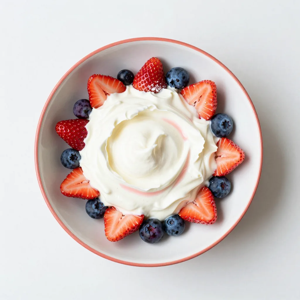 Crema di quark con frutta