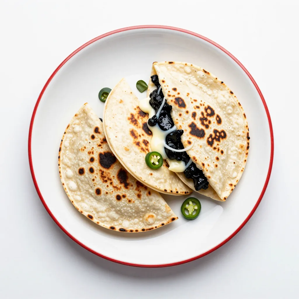 Huitlacoche Quesadillası