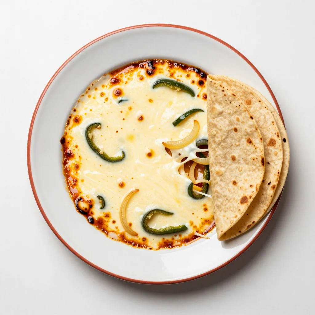 Queso Fundido con Rajas
