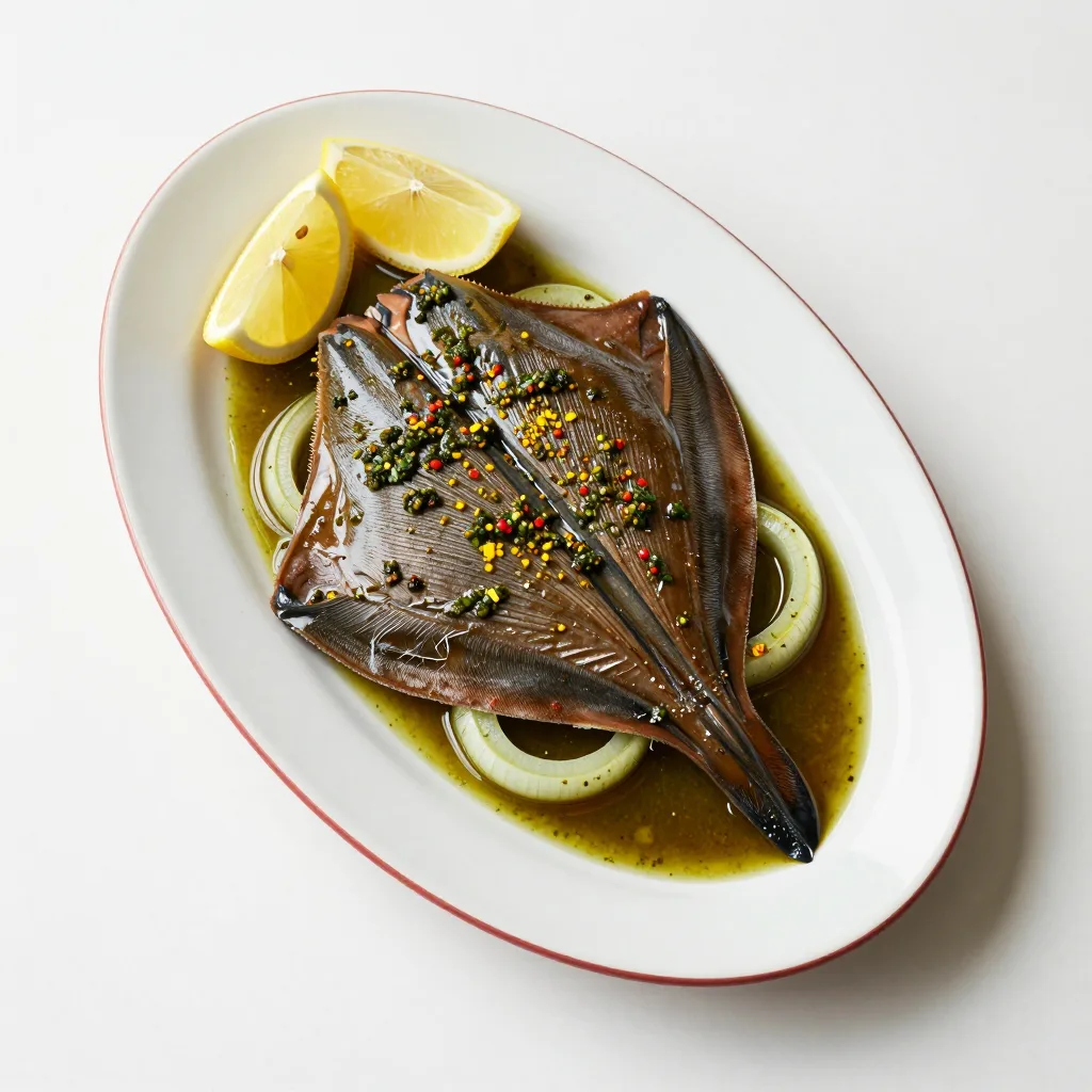 Raie à la Chermoula