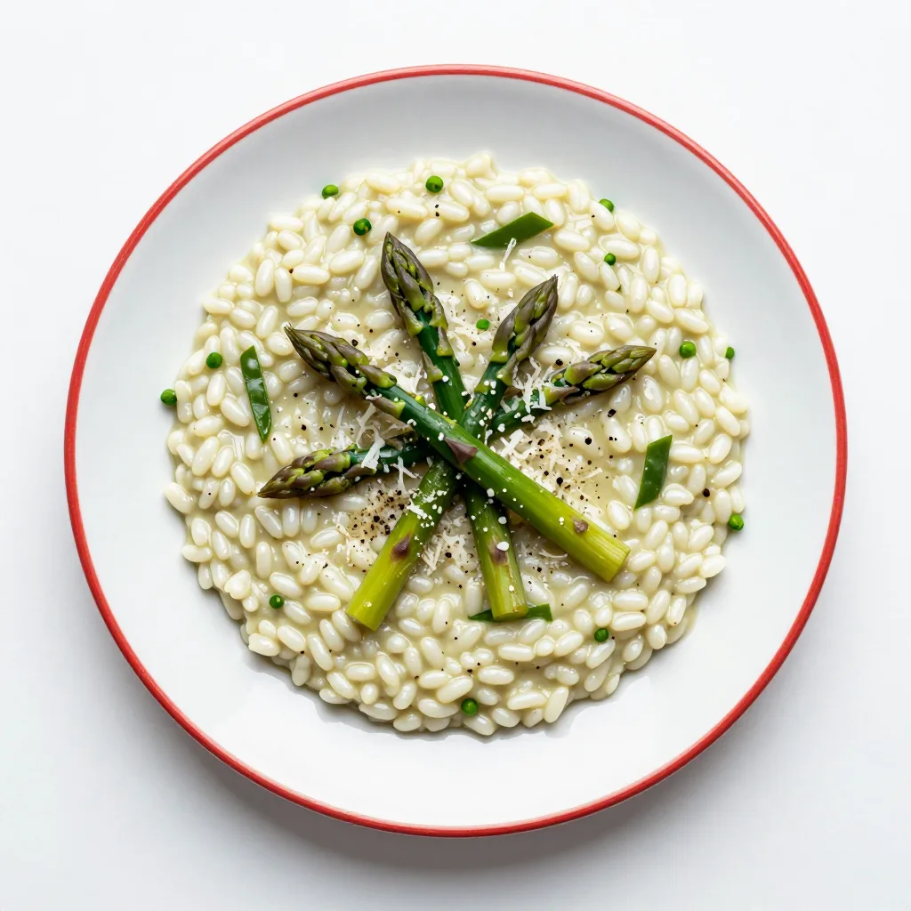 Kuşkonmazlı Risotto