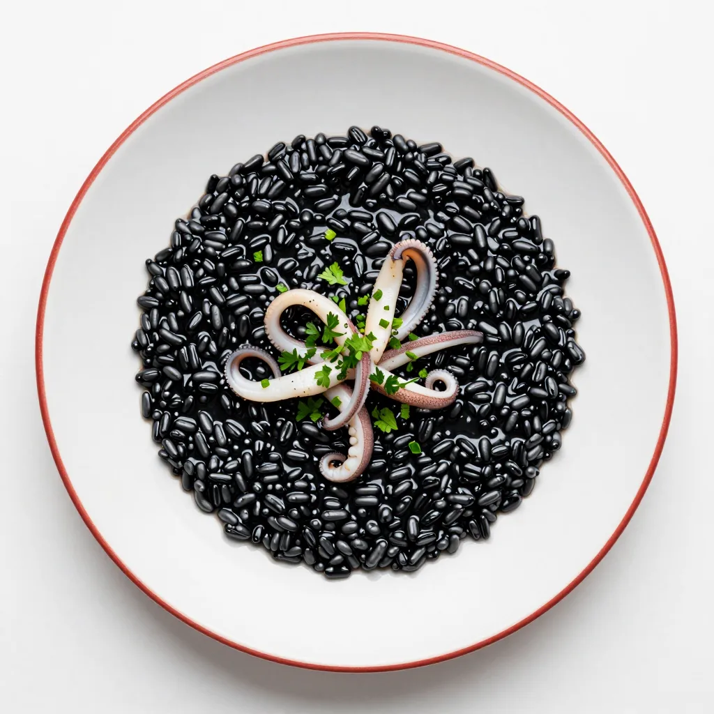 Risotto al Nero di Seppia