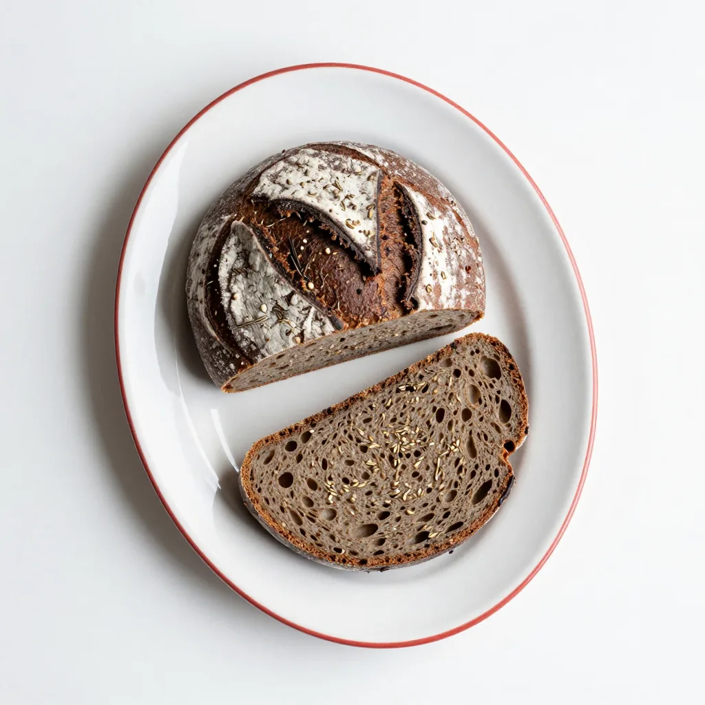 Roggenmischbrot mit Sauerteig