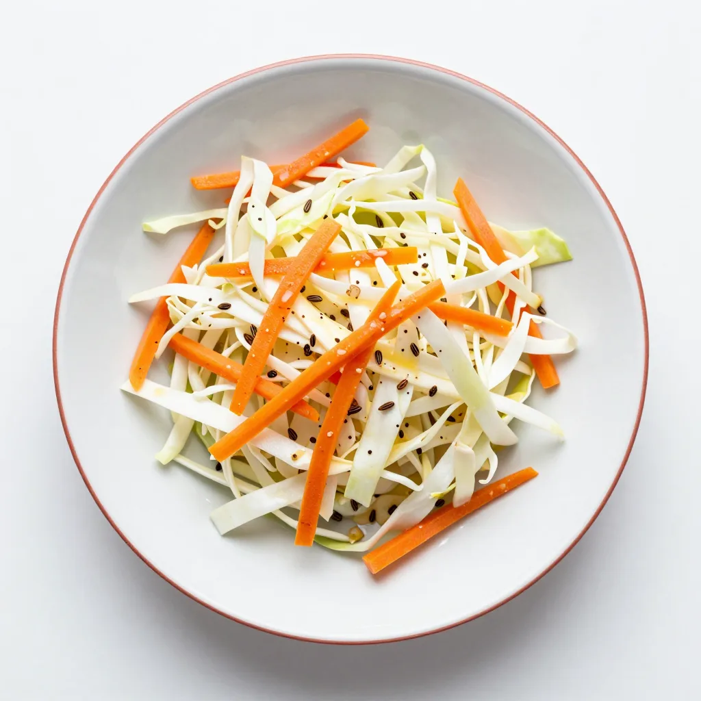 Salade de Chou Blanc à la Vinaigrette