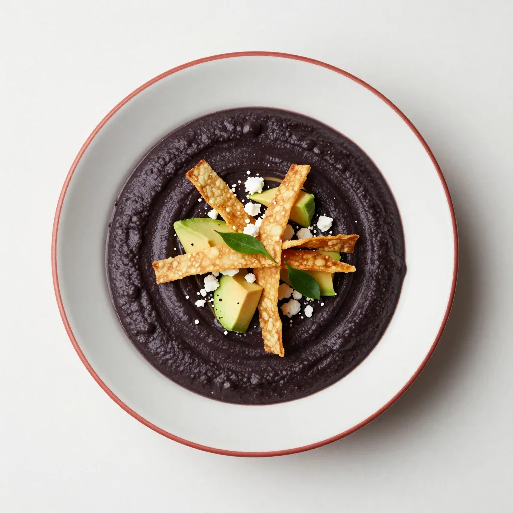 Sopa de Frijol Negro