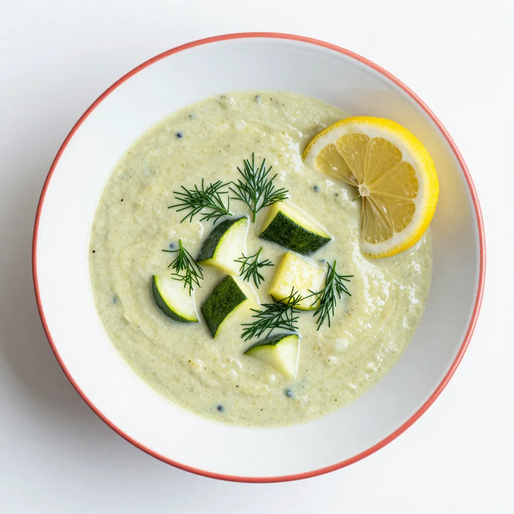 Soupa Kolokithakia Avgolemono