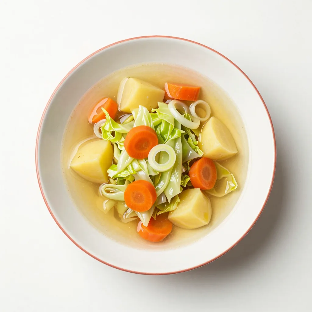 شوربة الكرنب الريفية