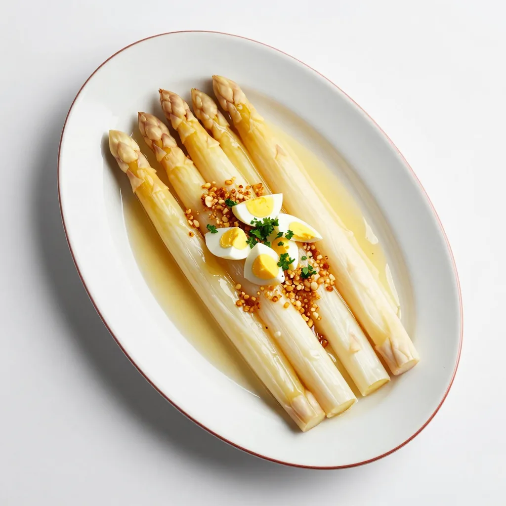 Spargel mit brauner Butter und Ei