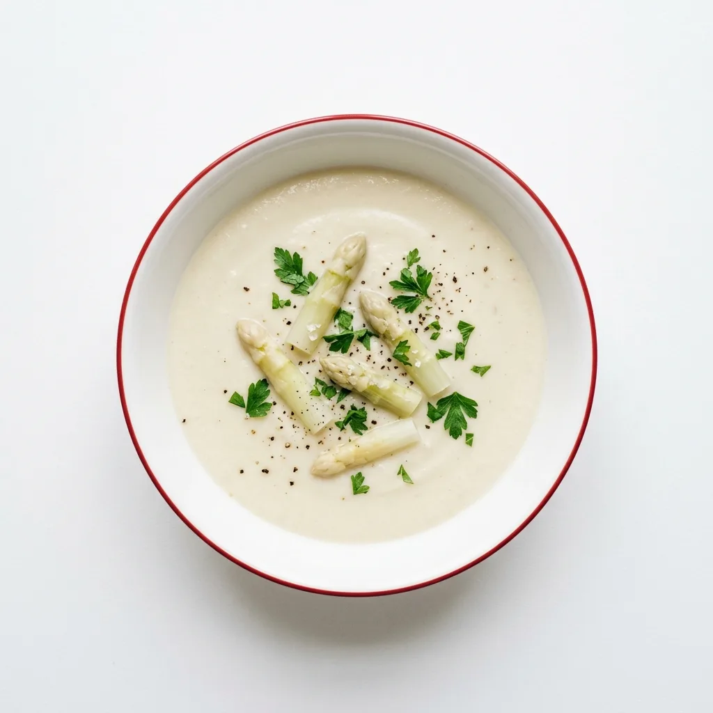 Spargelcremesuppe