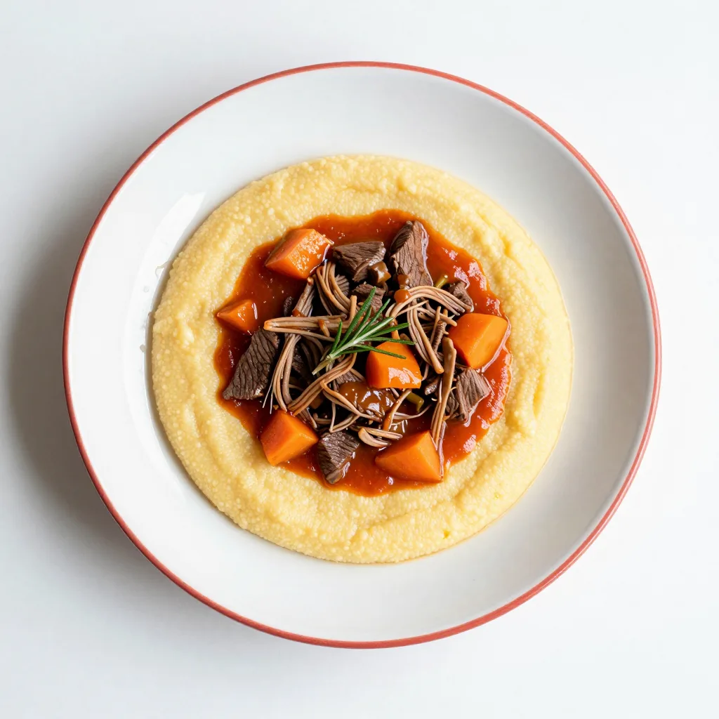 Spezzatino à la Polenta