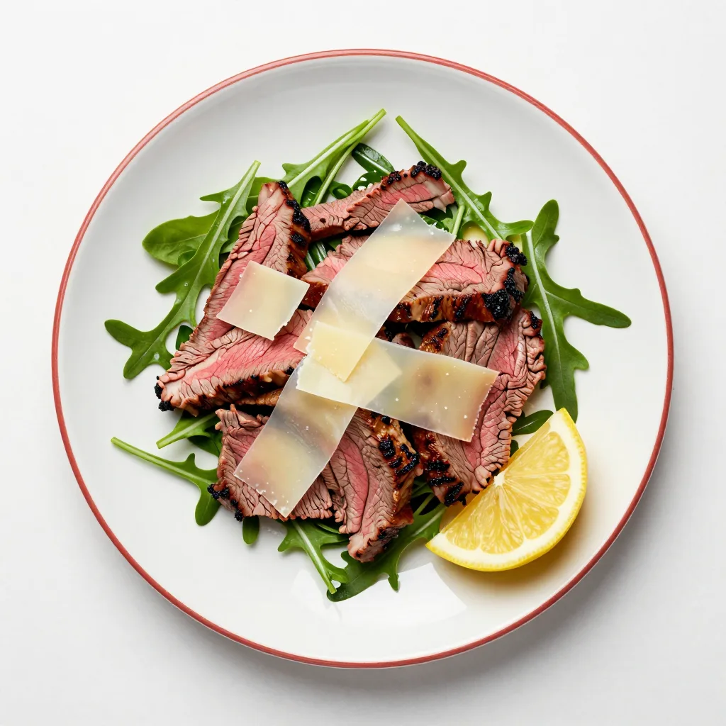 Straccetti di Manzo con Rucola