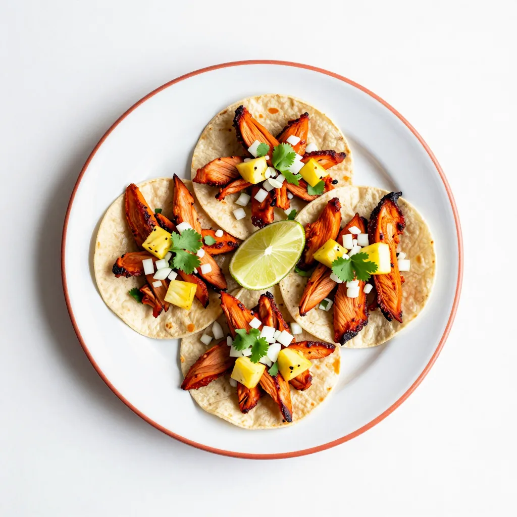 Tacos al Pastor de Pollo
