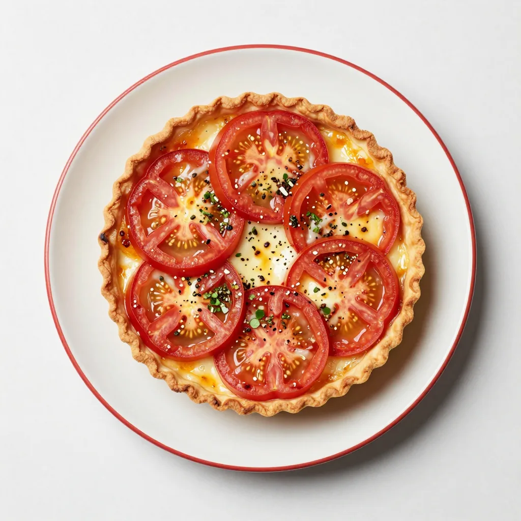 Tomato and Mustard Tart
