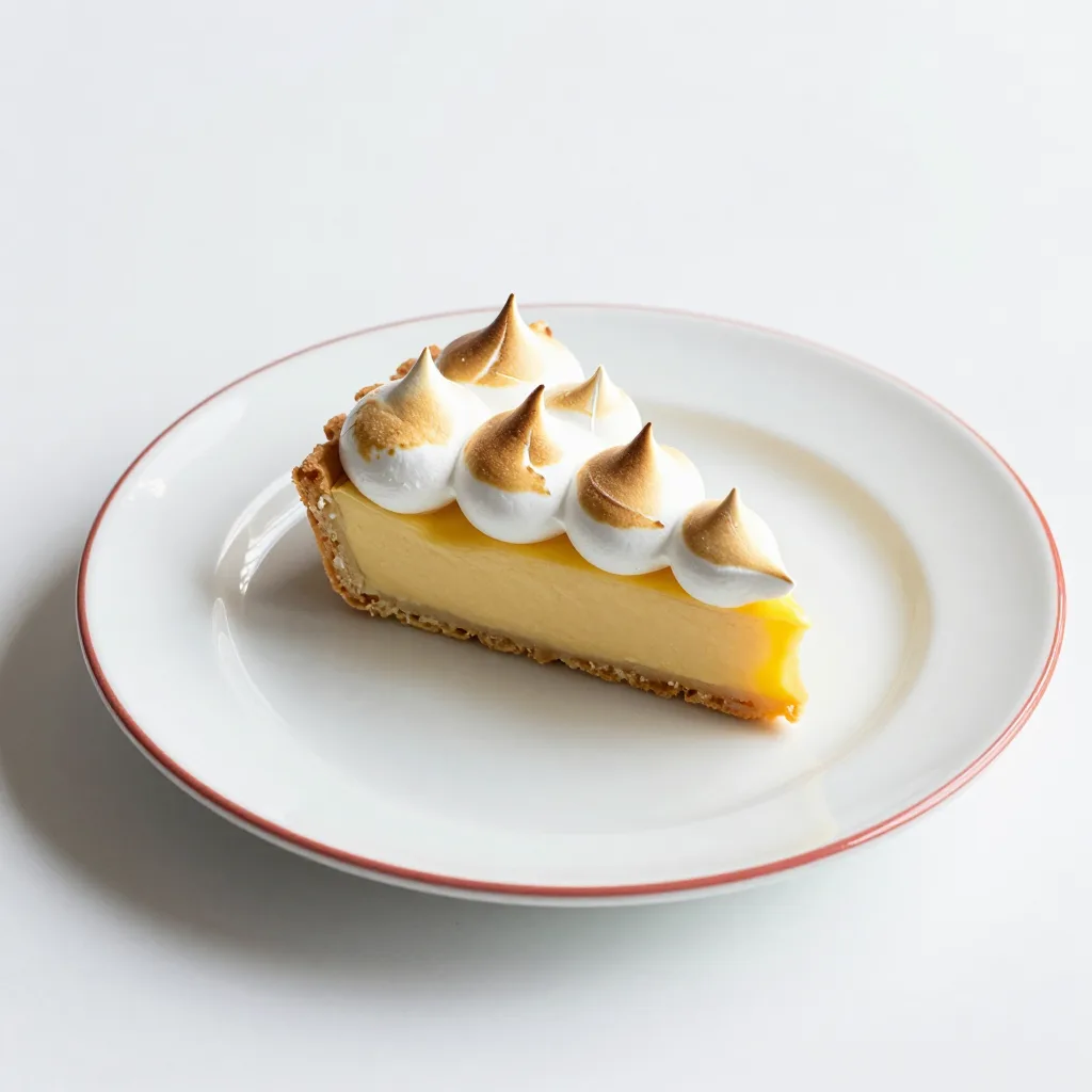 Tarte au Citron Meringuée