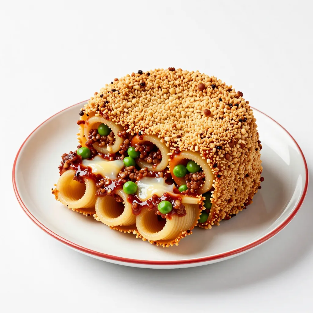 Timballo di Anelletti (Halka Makarna Turtası)