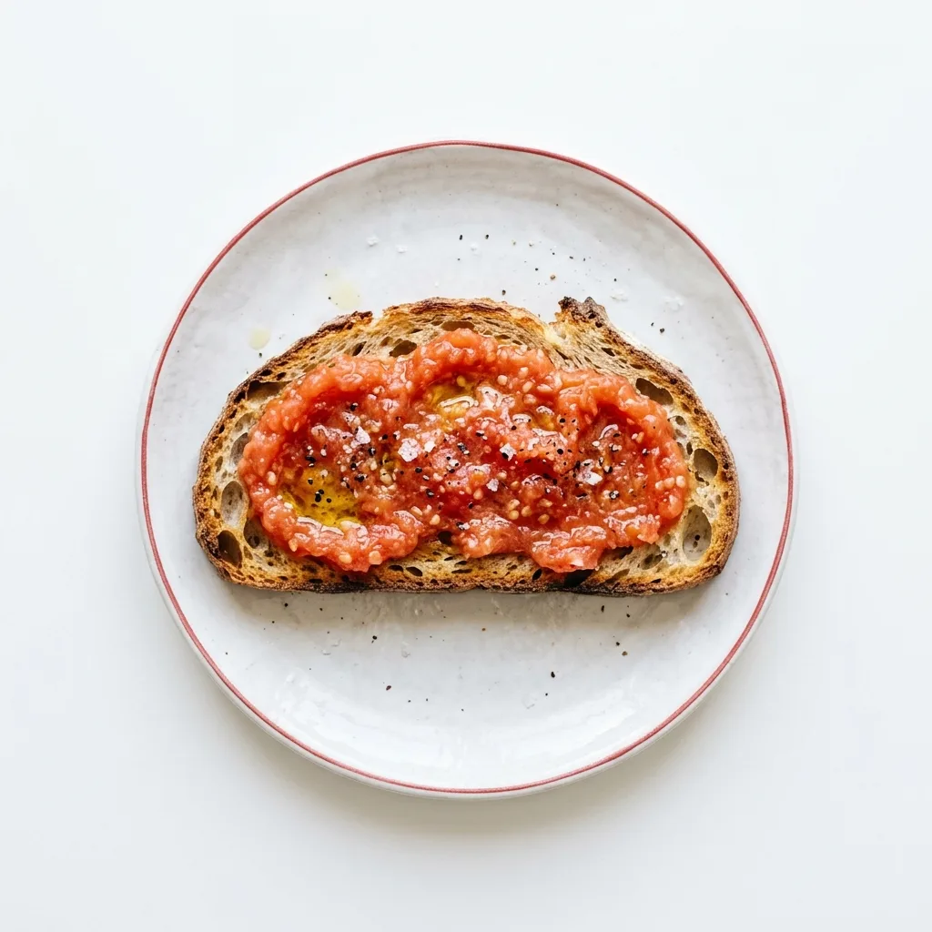 Tostada con Tomate