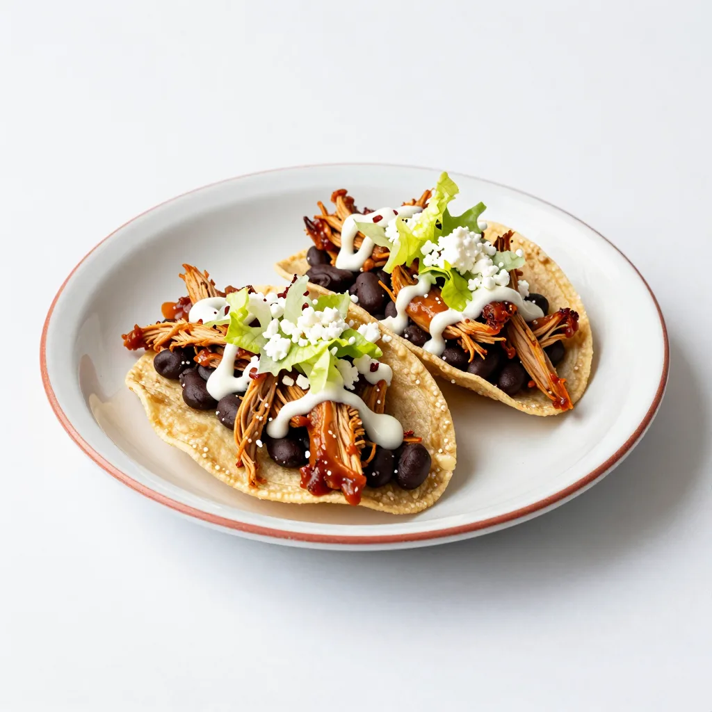 Tostadas de Tinga