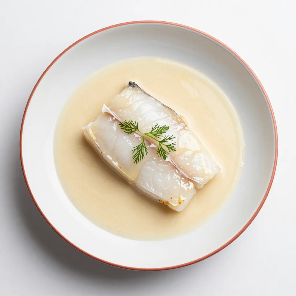 Turbot au Champagne