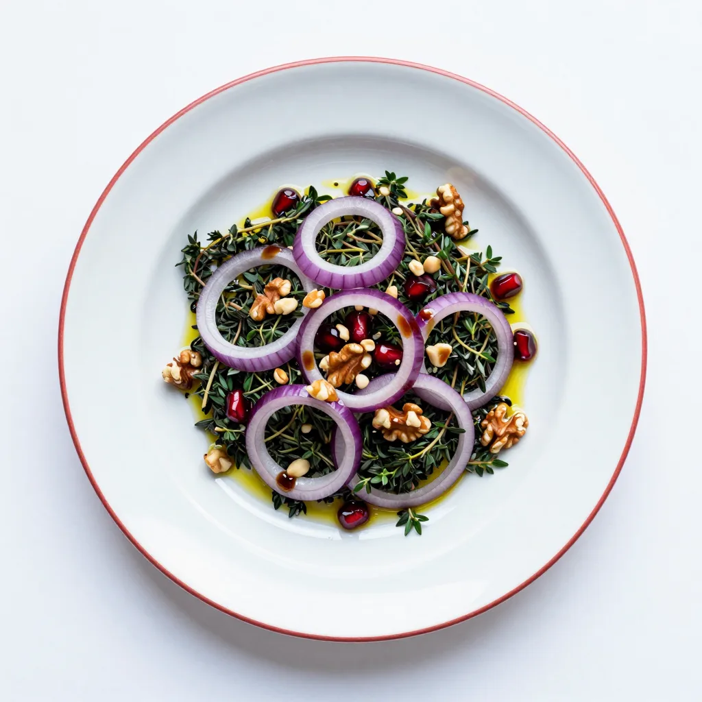 Salade de thym sauvage (Zahter Salatası)