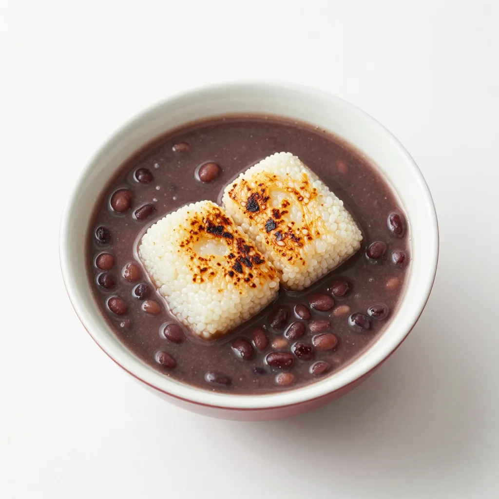 Zenzai (sopa de judías rojas)