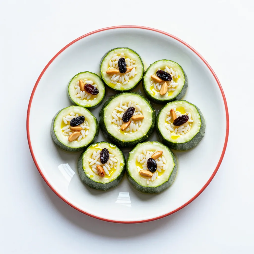 Zeytinyağlı Kabak Dolması (Zucchine Ripiene all'Olio d'Oliva)