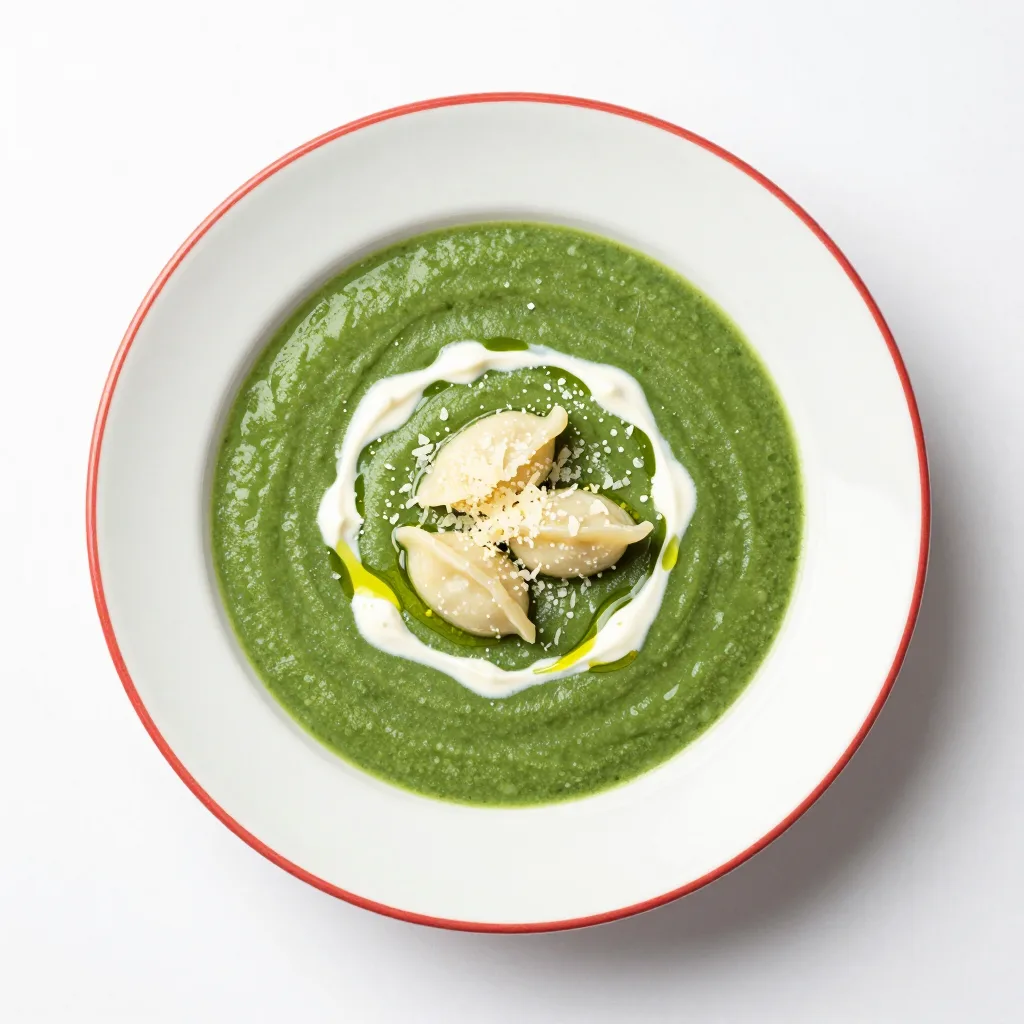 Zuppa di Spinaci e Ricotta